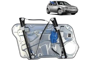 STARKIT PERFORMANCE Elevalunas compatible para Golf 4 y Bora (1997-2006) CON PANEL. Mecanismo elevalunas delantero derecho (pasajero) 1J4837462, 1J4837462H, 1J4837462F