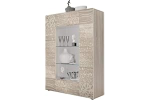 VE.CA.S.R.L. VE.CA. Mobile Vetrina, Mobile d'ingresso Takao Rovere vetrinetta