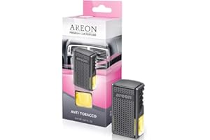 AREON ACP04 Perfume de coche lujoso y elegante, 7.7 g, ambientador de coche, clip de ventilación, aroma antitabaco