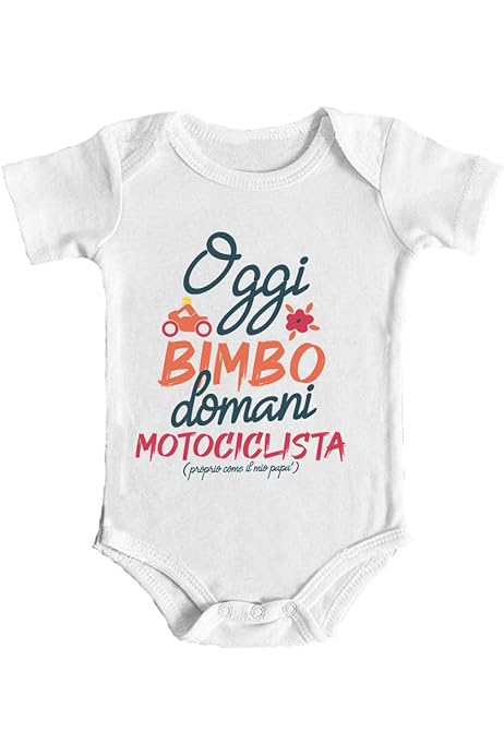 Body Neonato Festa Del Papà - Stampato 'Mio Papà è Muratore