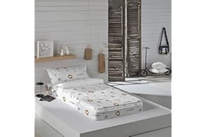 Saco Nórdico con Relleno Haciendo el Indio Jungle (90 x 190 cm) (Cama de 90)