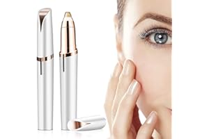 LONNALEE Epilatore Sopracciglio Donna Rasoi, Epilatore Viso Eyebrow Trimmer, Epilatore Elettrico Rasoio Sopracciglio Donna, Penna Epilatore Sopracciglio Rasoio Donna, Labbra e Naso Epilatorio Viso Baffi