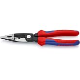 Knipex Elektrik Tesisatı Pensesi Siyah Attramentize, &Ccedil;ok Bileşenli Saplı 200 mm 13 82 200