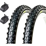 Ecovelò EBA26MBE 2 COPERTONI + 2 CAMERE d'Aria per MTB Bici Bicicletta Nero 26  x 1.95 (50-559) : Amazon.it: Sport e tempo libero