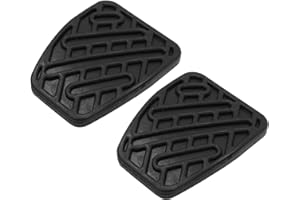 BIAREN 2 x pastiglie per pedale freno e frizione in gomma per Nissan Qashqai 2007-2020 (veicoli manuali) 46531JD00A