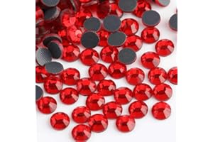 Beadsland Crystal Hotfix Rhinestone,Machine Cut Stone 2880pcs/pkg (Light Siam,SS6/2mm)