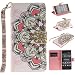 Produktbild Jepson Huawei P8 Lite / P8 Mini (5,0 Zoll) Handytasche / Handyhülle. Flip Etui Wallet Case in Bookstyle - Premium PU Lederhülle Hülle Cover Mit Lanyard / Strap, Standfunktion, Kreditkarte und Brieftasche.