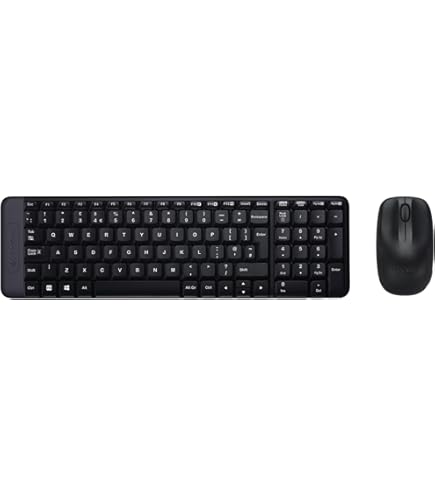 QWARE Eastbourne Draadloze Muis & Toetsenbord | Zwart kopen