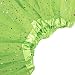 Ibepro® Girls Party Tutus Dance Tutu Skirt for Dress Up & Fairy Costumes Princess Ballet Dance Stars Sequins Tutu (Green)