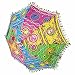 Embellished Colorful Handmade Umbrella For Sun Protection/Wedding Decoration RS.449.00
