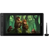 HUION KAMVAS Pro 16 Drawing Tablet with Screen, 15.6 inch Pen 