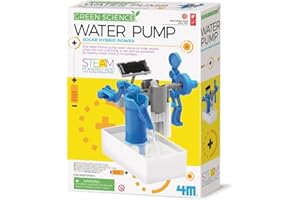 4M 403425 Green Hybrid Solar Power Water Pump Science Kit