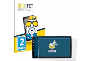 BROTECT Protector Pantalla Anti-Reflejos para Junsun V1 pro 9" (2 Unidades) Película Mate Anti-Huellas
