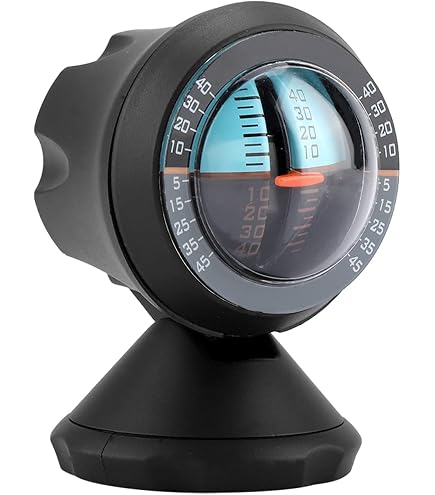 Boussole Marine Lumineuse – Pour Bateau, Voiture, Camping – Précise, Avec Inclinomètre Et Réglage à 180°