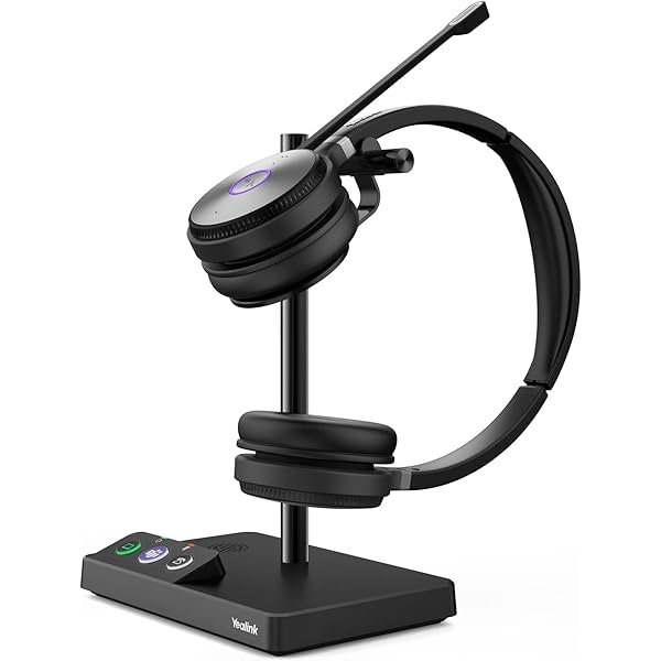 Yealink WH66 Dual/Mono UC Workstation DECT Wireless Headset - View #2