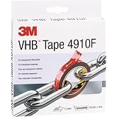 Unbekannt Montaj bandı VHB Tape 4910F 19 mm x 3 m, rulo, şeffaf