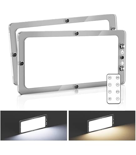 Plafoniera LED Per Camper 12V – 42x17 Cm, 1500 Lumen, Dimmerabile, 3 Temperature Di Colore (2700-6500K), Con Memoria