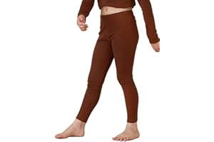 LAPASA Boy's Girl's 100% Merino Wool Base Layer Top or Bottom Kid's Long Sleeves T-Shirt, Full Length Pants Children Thermal Underwear, K13 K14