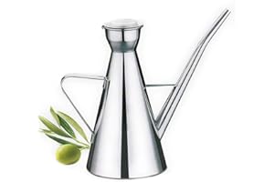 MGE WORLD ME World MGE - Huilier Classique - Distributeur Vinaigre ou Huile - Acier Inoxydable - 500 mL - Argent