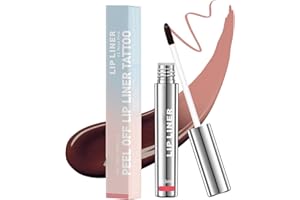 AYAYAMO Lip Liner Lip Stain Peel Off - Lip Tint Lip Stain Long Lasting - Lip Tattoo Peel Off -Highly Pigmented, Smooth, and Smudge-proof Formula Peel Off Lip Liner Stain for Women