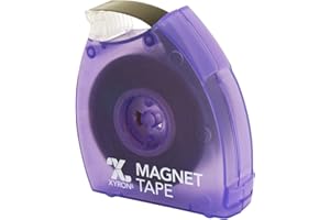 Xyron, Dévidoir Bande Magnétique Adhésive 19 mm x 7,6 m, Verso Adhésif, Fixation Rapide Objets Légers, Bureau et Maison, 384846