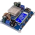 amiciSmart Buck Boost Converter Display, Buck-Boost Board DC 5-30V to DC 0.6-30V Adjustable Constant Current Voltage Step UP Down Voltage Regulator 4A 35W Power Supply Module