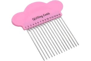 Froiny Papier Quilling Peigne À Outils en Plastique Créer des Boucles D'accessoires Main Fournitures De Créatif Papier Amateurs D'artisanat