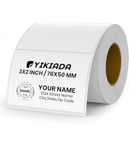 Etichette Adesive Gialle 76x25 Mm - 160 Pezzi In Vinile Impermeabile Per Ufficio, Casa - Foto 4