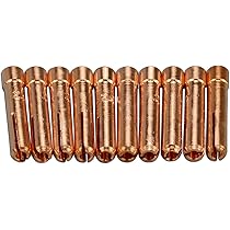 Kit Tappi Posteriori Per Torce TIG RIVERWELD - 10 Pezzi Per Serie 9/20/25 Lincoln Miller - Foto 3