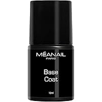 MEANAIL • Base Coat Semipermanente • Base Livellante Unghie Smalto Semipermanente e Gel UV • 10 Ml • Norme CE Europee • Vegan