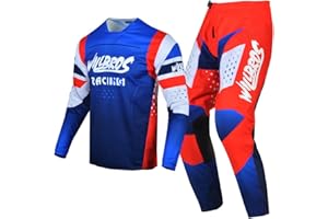 Willbros Motocross Jersey Pants Combo Mens Dirt Bike MX Gear Set Women Offroad Riding Adult Racewear