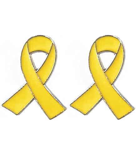 Lot De 9 Broches Ruban Jaune Bring Them Home - Sensibilisation Et Soutien