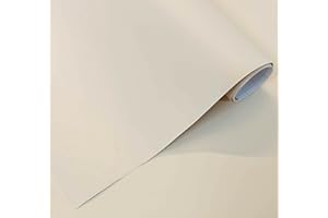 GOYAPRINT Vinilo Adhesivo Mate Crema Beige 1 ud 60x300 cm Para Muebles Cocina Paredes Ventanas Manualidades Papel Adhesivo Decorativo (BEIGE, 60x300 cm)