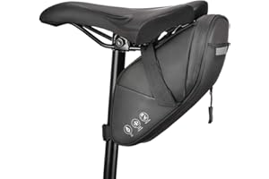CCKOLE Fahrrad Satteltaschen fahrradsatteltasche mit reflektierender, Fahrradtasche Hecktasche Wasserdicht, Sitz Multifunktio