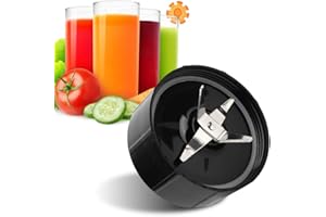 ‎HOROPER Entsafter Teil Ersatz, Cutter Edelstahl Zubehör Ersatz Extraktor Kreuzschneider Entsafter Teil Ersatz Cutter Mixer Entsafter Küchenzubehör