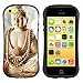 Produktbild Super Galaxy TPU Schutzhülle Stoßfest Anti Kratz Case Shell // V00006187 Steinfigur Buddha Tapete // Apple iPhone 5C