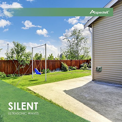 PREMIUM Aspectek Yard Sentinel STROBE RC, OUTDOOR SCHÄDLINGSBEKÄMPFER, Marderschreck, Tiervertreiber, Schädlingsbekämpfung, ULTRASCHALL Abwehr GEGEN: Marder, Hunde, Katzen, Mäuse, Ratten u. mehr - 7
