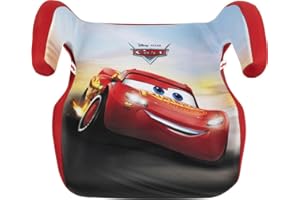 TATAWAY IN VIAGGIO SI CRESCE Alzabimbo Cars Gruppo 2-3 (da 15 a 36 kg) seggiolino bimbo saetta sicurezza rosso, alzatina auto, rialzo, seduta per bambini