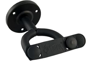 Tiger Uchwyt Ścienny do Gitary, Czarny, 15 cm