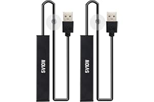 GERUI Nano akwarium, 10 litrów, grzałka do akwarium, grzałka do akwarium, 200 l, mini grzałka USB