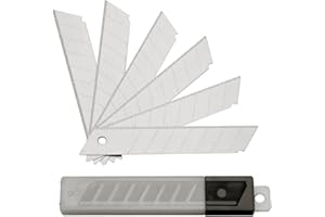 SBS lot de 100 lames sécables cutterklingen largeur 18 mm, épaisseur : 0,4 mm