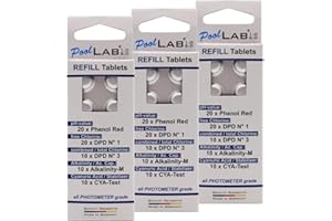 Pack de recharge pour PoolLAB de MediMuc - Contenu : 210 comprimés