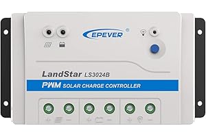 EPEVER PWM LS3024B 30A 12/24V Régulateur de Charge Landstar-B Serie