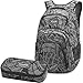 Produktbild DAKINE 2er Set Rucksack Schulrucksack Laptoprucksack 33l Campus LG + School CASE Mäppchen Stencil Palm