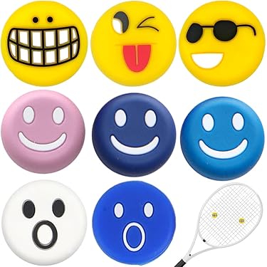 Set 4 Antivibrazioni Per Racchetta Da Tennis Con Messaggi Motivazionali Speziati, Riduce Le Vibrazioni, Regalo Per Tennisti