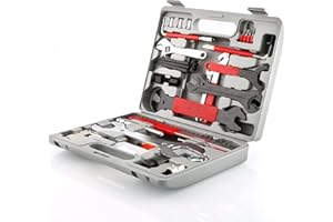 TLGREEN Bicycle Repair Kit with Tool Box, 48-Piece Home Multi-Purpose Repair Kit, Suitable for Professional Bicycle Repair, Home Routine Repair, DIY