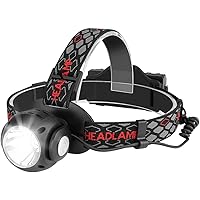 Winzwon Stirnlampe, USB Wiederaufladbare LED Stirnlampe Kopflampe, Wasserdicht Super Hell stirnlampen Perfekt fürs…