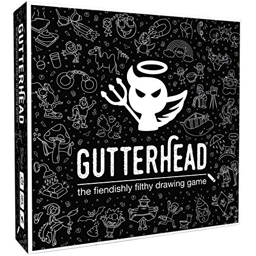 Gutterhead - The Fiendishly Filthy Drawing Game [Drinking & Party Game for Adults]