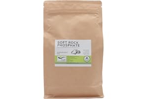 ALMICANNA: Soft Rock Phosphate 1kg - Phosphor und Kalzium Dünger für Cannabis Pflanzen - Langzeitdünger, Amendment im Living Soil
