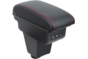 OYHCM Pour Renault Clio 4 Clio 3 III IV Accoudoirs Convient avec Compartiment de Rangement Central Console Organiseur Cuir